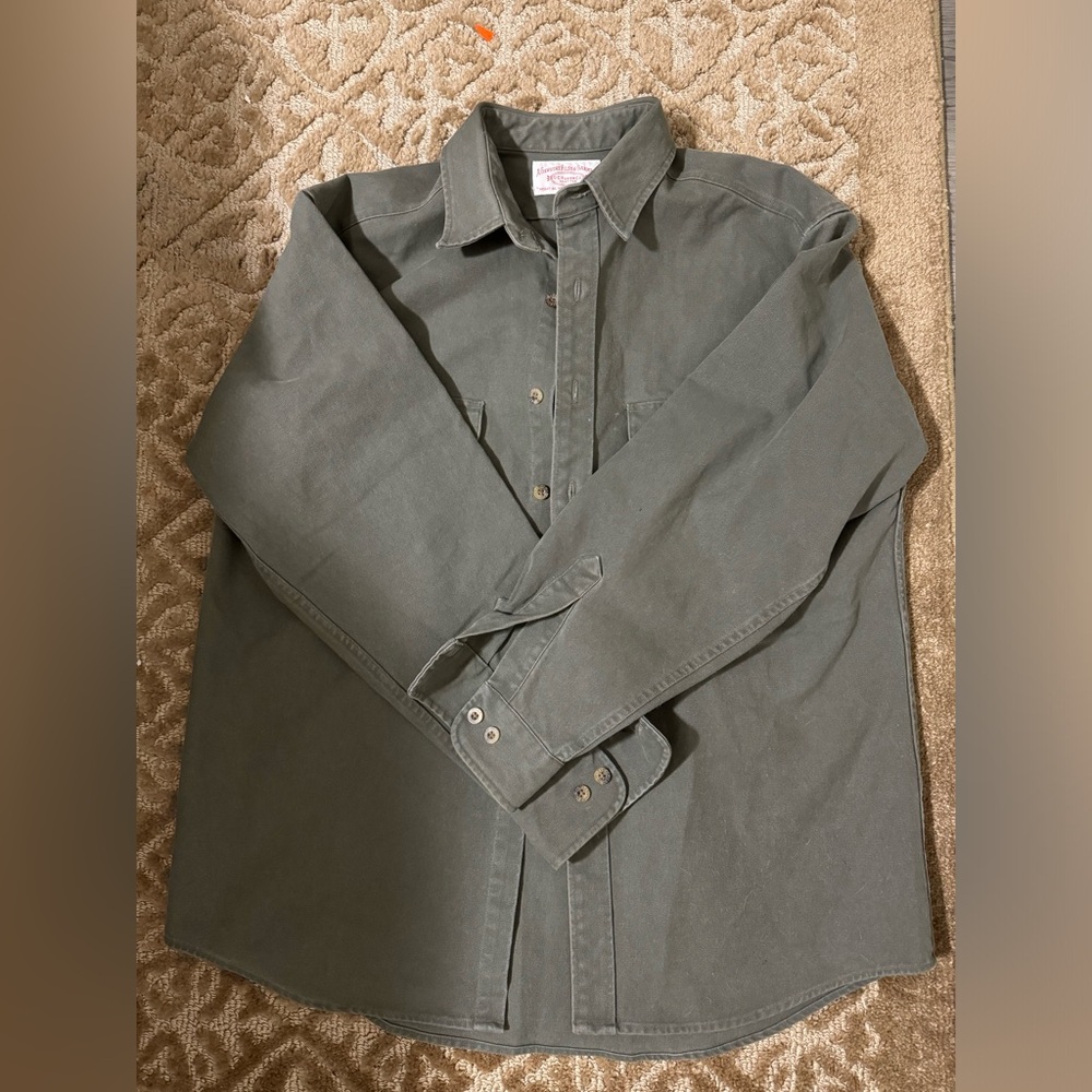 Filson canvas shirt